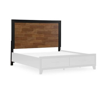 Kraeburn Queen Panel Headboard In Brown and Black