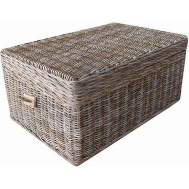 Kubu Coffee Grey Table Trunk