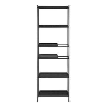 Kumla 26 Inch 6-Tier Shelving Unit In Black