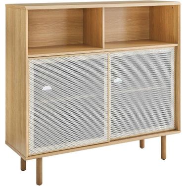 Kurtis 47 Inch Display Cabinet In Oak