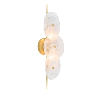 Kylie Sconce In White Glaze
