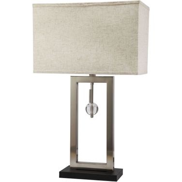 Terri 9.5" Silver Table Lamp