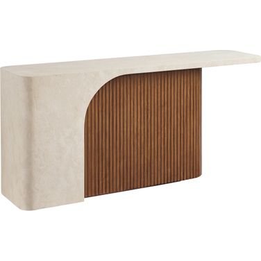 La Costa Seabourne Console Table In Cream