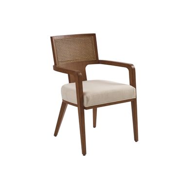 La Costa Serrano Woven Arm Chair In Brown