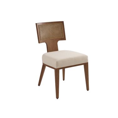 La Costa Serrano Woven Side Chair In Brown
