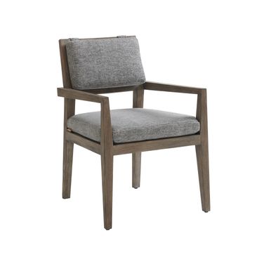 La Jolla Arm Dining Chair In Taupe 01-3950-13-41