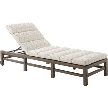 La Jolla Chaise Lounge In Taupe