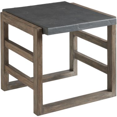 La Jolla Cast Top Rectangular End Table In Taupe 01-3950-957