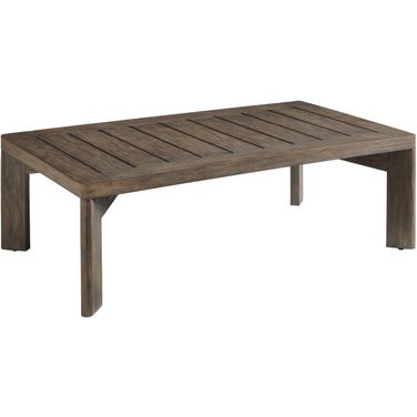 La Jolla Rectangular Cocktail Table In Taupe