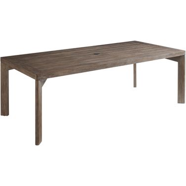 La Jolla Rectangular Dining Table In Taupe
