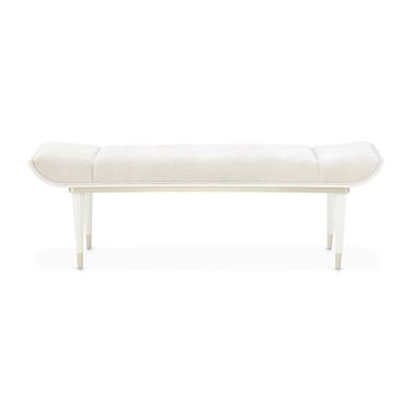 La Marisia Accent Bench In Creamy Pearl