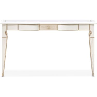 La Marisia Console Table In Creamy Pearl