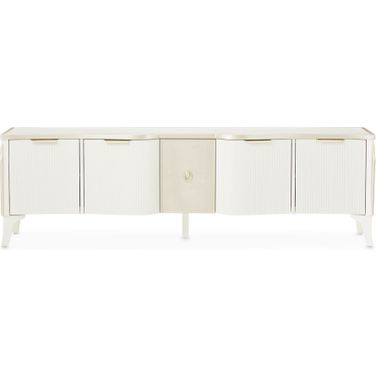 La Marisia Media Cabinet In Creamy Pearl