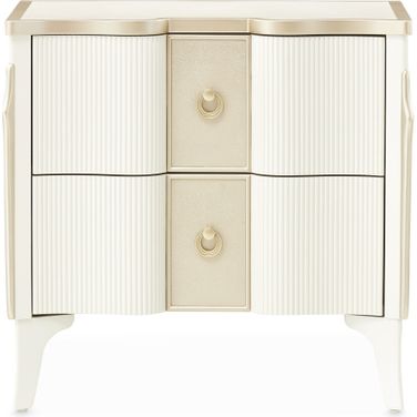 La Marisia Nightstand In Creamy Pearl