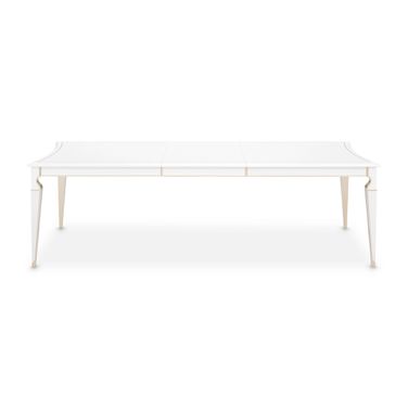 La Marisia Rectangular Dining Table In Creamy Pearl