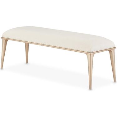 La Rachelle Bed Bench In Champagne