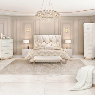 La Rachelle Champagne Bedroom Set