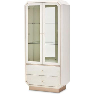 La Rachelle Display Cabinet In Champagne