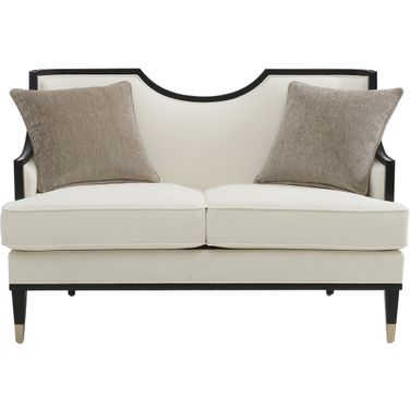 La Salle Loveseat In White
