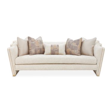 La Terrazza Sofa In Cappuccino and Light Champagne