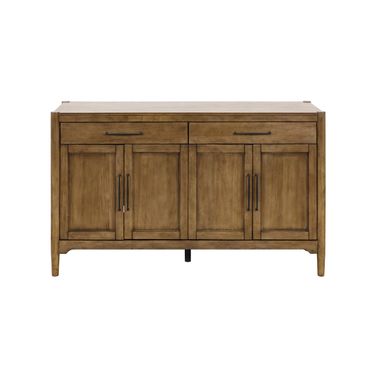 Lachlan Wood Dining Storage Sideboard In Brown