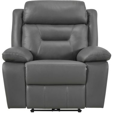 Laconia Power Reclining Chair In Dark Gray