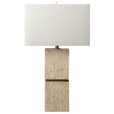 Laddner polyresin Table Lamp In Beige
