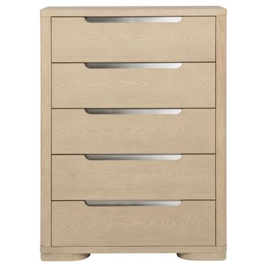 Ladera 5-Drawer Bedroom Chest of Drawers In Light Elm