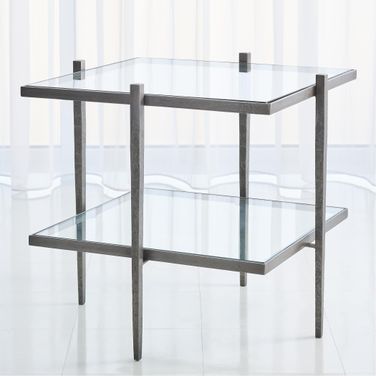 Laforge End Table In Natural Iron