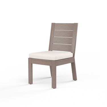 Laguna Armless Dining Chair in Canvas Natural