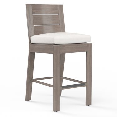 Laguna Barstool in Canvas Flax