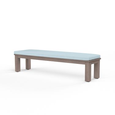 Laguna Dining Bench in Canvas Skyline