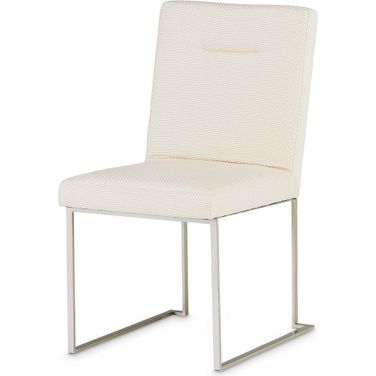 Laguna Ridge Side Chair In Brushed Silver