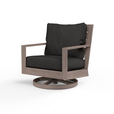 Laguna Swivel Club Rocker in Spectrum Carbon