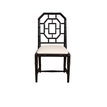 Lahara Side Chair In Black