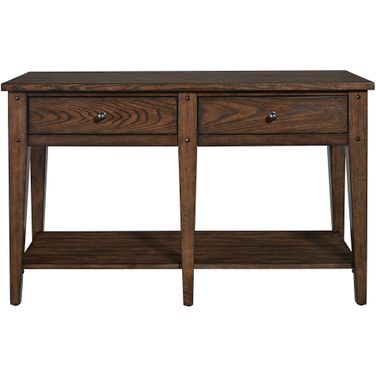 Lake House Brown Sofa Table