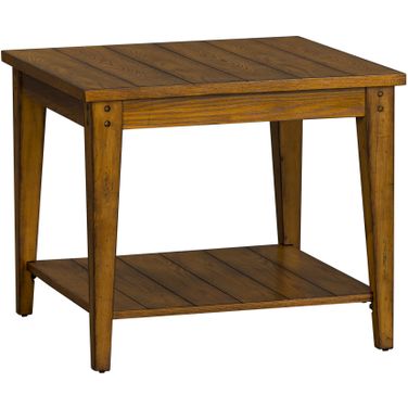 Lake House Square Lamp Table