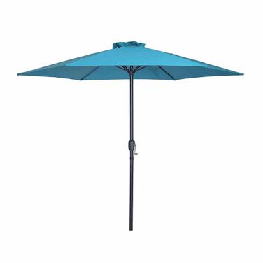 Lali 9 Foot Outdoor Umbrella In Blue