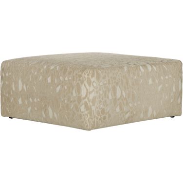 Lamar Cocktail Ottoman In Cream