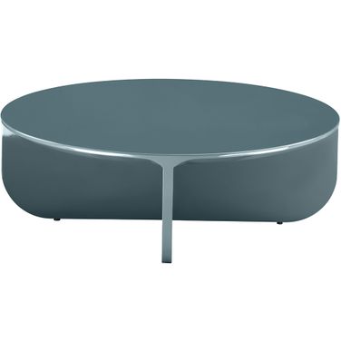 Lamond Coffee Table In Teal High Gloss