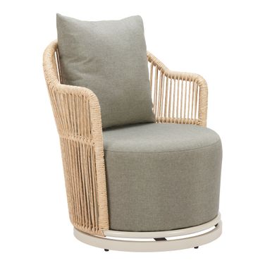 Lanai Swivel Chair In Multicolor