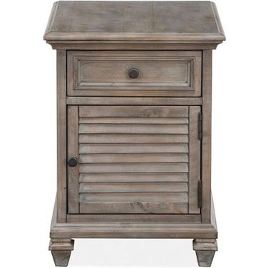 Lancaster Dovetail Grey Chairside Table