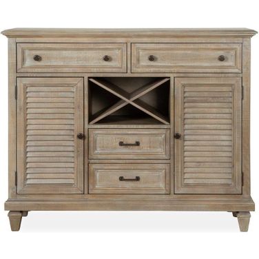 Lancaster Dovetail Grey Wood Server KD