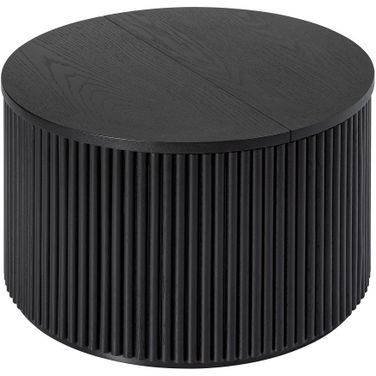 Lance Round Medium Coffee Table In Black