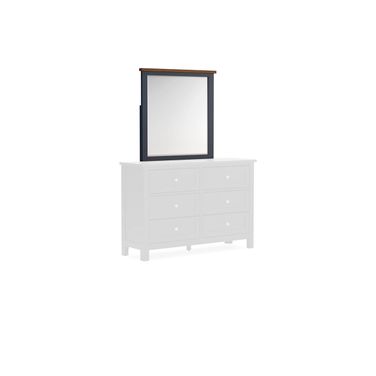 Landocken Bedroom Mirror In Brown/Blue