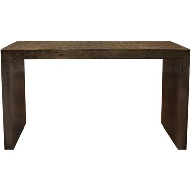 Landon 46 Inch Console Table In Stamped Brass