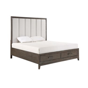 Landon King Bed In Walnut
