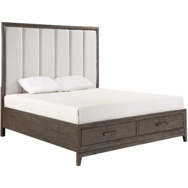 Landon Queen Bed In Walnut