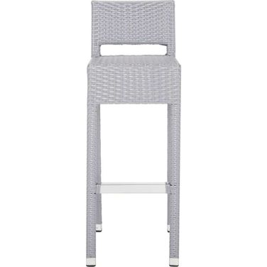 Landry Grey Indoor/Outdoor Stacking Counter Stool