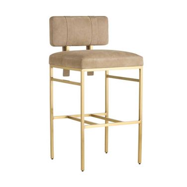 Laney Bar Stool In Taupe
